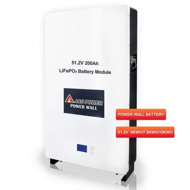 A&S 48V 200Ah CE Certified Lithium Battery Storage System Power Wall Lifepo4 Solar 10kW Battery for Solar Home Appliances