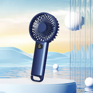 Nuevo Ventilador de Mano Portátil de 6 Velocidades con Gancho, Recargable por USB, de Bolsillo, Mini Enfriador de Viento - Product Image 3