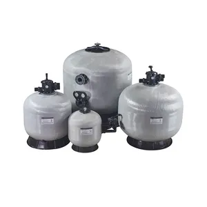 Pikes commercial or home swimming pool water treatment system fiberglass top side mount sand filter for swimming pool