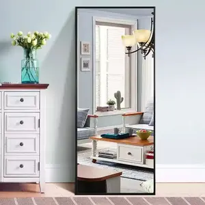 Настенные зеркала для ванной комнаты, зеркало в полный рост с подставкой, высокий корпус в рамке, Espejo Miroir для спальни
