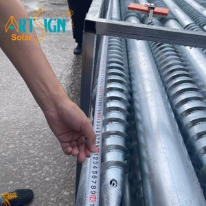 <span class=keywords><strong>Artsign</strong></span> สกรูต่อสายดินชุบสังกะสีแบบจุ่มร้อนอุปกรณ์เสริมสำหรับติดตั้งบนพื้นด้วยพลังงานแสงอาทิตย์ - Product Image 3