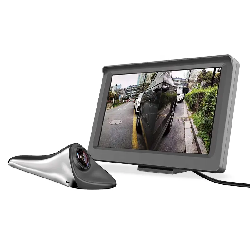 Mini Car Rear View Camera left right Side View Reversing Backup Camera with Multi-function Switcher Cable
