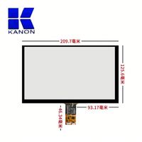 Écran LCD haute résolution de 9 pouces Écran TFT 800*480 Écran LCD RVB Écran d'affichage de 9 pouces