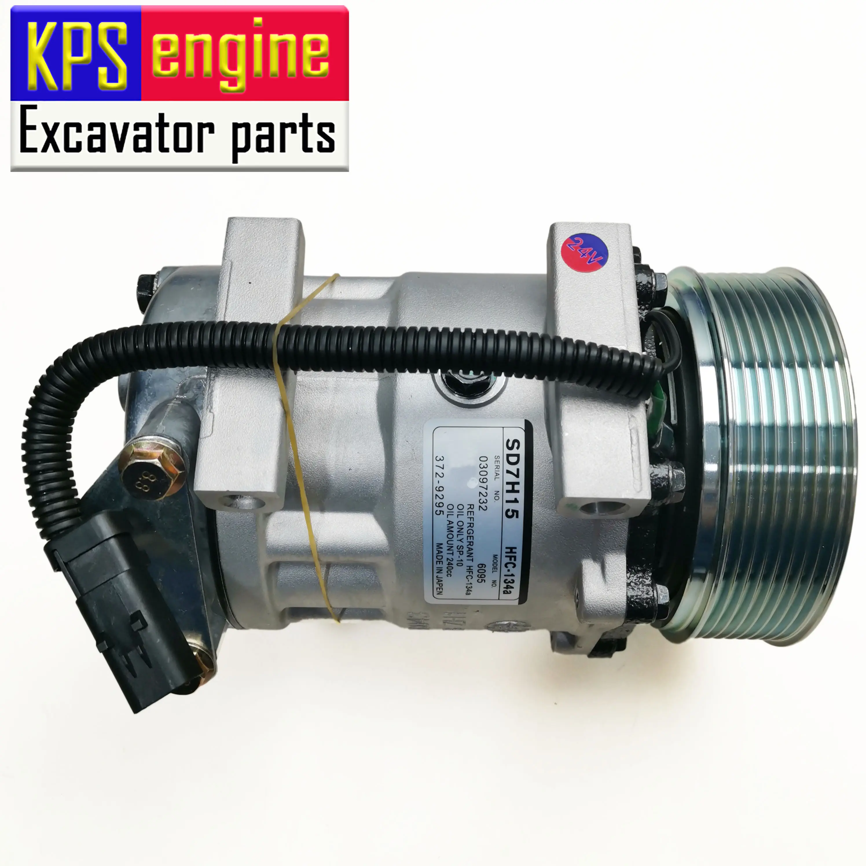 Kps/chất lượng Phụ tùng máy xúc 5106/QP 7h15-4301/394-9671 cho động cơ Sâu Bướm điều hòa không khí máy nén bơm/320d2/336