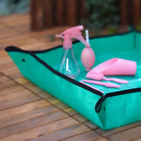 Sukulen tanaman hijau balkon Repotting, tikar bunga tanah, tikar operasi, alat penanaman tanah berkebun Rumah Tangga