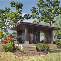 Gazebo motorizado que cubre la sombra Cabañas al aire libre Resistente a la intemperie Louvre Techo Pérgola