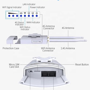 Good Quality 4G Wifi Router Waterproof Router Outdoor 150mbps High Type Rate Router 4G LTE With Sim Card Slot - Product Image 6