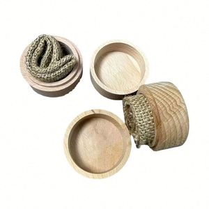 Fast Customization Logo Ring Box for Promotion <b>Gift</b> Personalised Baby First Tooth Wooden Tooth Box - Product Image 1