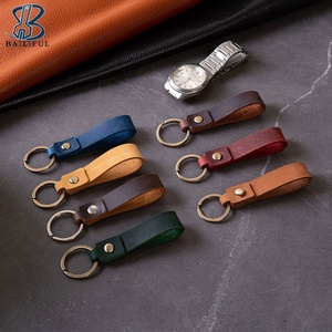 Portachiavi in pelle <span class=keywords><strong>di</strong></span> affari personalizzati portachiavi in metallo personalizzati portachiavi in vera pelle a buon mercato all'ingrosso - Product Image 1