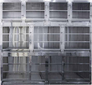 Jaulas para Animales de Hospital YSKA-508 a Precio de Fábrica, Jaulas Profesionales para Clínicas Veterinarias, Jaulas y Casas para Mascotas de Acero Inoxidable - Product Image 6