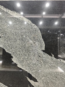 Carreau de marbre naturel noir blanc sophistiqué personnalisé encre polie nuage de pluie comptoirs modernes murs sols inspirés chinois - Product Image 4