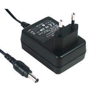 Mean Well <b>Power</b> <b>Adapter</b> 24V 0.5A DC EU Plug For Electronic Devices - Product Image 1