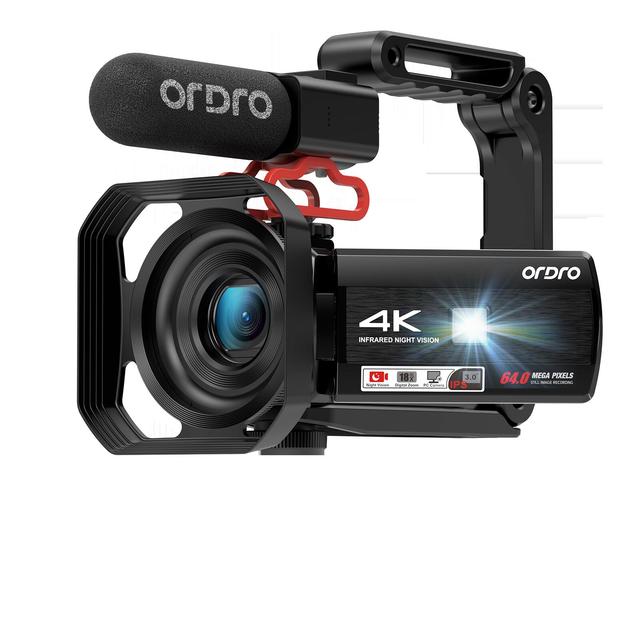 Entry-level 4K CMOS IR Night Vision Camera 21MP WiFi Video Recording Professional Portable Handheld Digital Camcorder Nightshot
