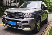 Matériau en résine Runde pour 2002-2015 Land Rover RANGE ROVER L322 Kit de carrosserie HAMANN modifié pare-chocs avant lèvre arrière tuyaux d'échappement