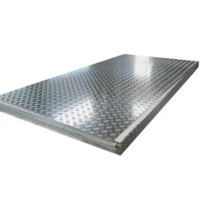 Venta caliente 0,7mm 1mm 1,5mm 2mm 3mm 5mm espesor pintado diamante en relieve placa de aluminio