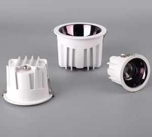 Venta caliente Iluminación Led Downlight Anti-Glare Led Spot Light coche redondo LED focos Aluminio COB Spotlight - Product Image 4