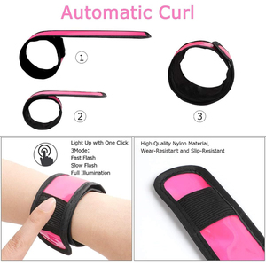 <span class=keywords><strong>Led</strong></span> phản xạ Slap ban nhạc nhấp nháy <span class=keywords><strong>LED</strong></span> armband biểu tượng tùy chỉnh quảng cáo <span class=keywords><strong>LED</strong></span> phản chiếu <span class=keywords><strong>Snap</strong></span> trên dây đeo cổ tay cho đêm đi bộ - Product Image 3
