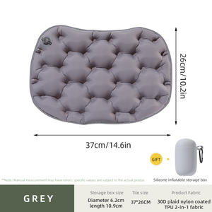 Portable Foldable <strong>Air</strong> Seat <strong>Cushion</strong> for Office Wheelchair Car Truck Driver Square Inflatable Chair <strong>Cushion</strong> for Outdoor Use - Product Image 3