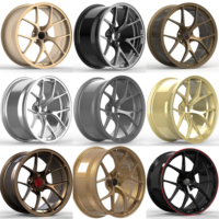 Jantes forgées concaves personnalisées légères Alibaba 5x112 5x130 5x114.3 5x120 pour Honda Civic Type R FK8 FL5 18 19 20 21 pouces