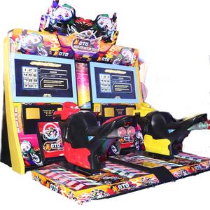 Jeu de course de moto vidéo 3d ou machine d'<span class=keywords><strong>arcade</strong></span> à pièces pour 2 joueurs à moteur à vendre - Product Image 6