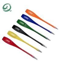 Logo personnalisé d'usine crayon de golf crayons de score de golf en plastique avec pinces à gomme 2H stylos marqueurs pour réunion de jeux de sport