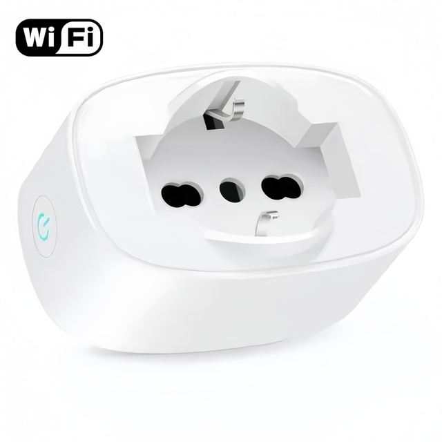 SLS 16A Smart Plug Energy Meter Wi-Fi Enabled Home Appliance Monitor Italian Plug CE/FCC Certified 3840W Max Power