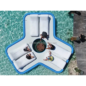 Vente flash : île flottante <span class=keywords><strong>gonflable</strong></span> <span class=keywords><strong>6</strong></span> <span class=keywords><strong>places</strong></span>, design personnalisé, matériau Drop Stitch, portable - Product Image 4