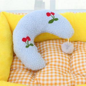 Wholesale <b>Shaped</b> Nest Bed for Small Medium Dogs Cats Rectangle Velvet Plush Pet Nest with Animal Print Living Room Sleeping - Product Image 6