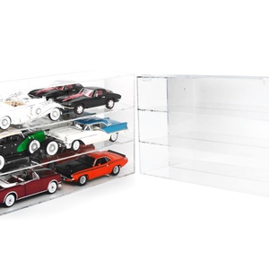 Model Car Acrylic Display Cabinet Custom Design Clear Diecast for Silk-Screen Printed for Home Office Shop - Product Image 3