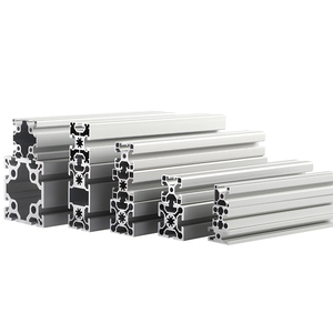 T Slot Aluminum <strong>Profile</strong> Assembly <strong>Accessories</strong> Manufacturer 40x40 Aluminum Extrusion <strong>Profiles</strong> - Product Image 1