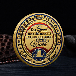 Token Ispirazionale di Gentilezza, Regalo Motivazionale per Volontari e Attivisti Comunitari |   Croce Premio della Gratitudine in Metallo Dipinto - Product Image 5