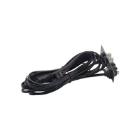 Cable de Panel frontal USB para chasis de ordenador, placa de circuito de Audio, USB 3,0, USB 3,1, Cable extensor de placa I/O, micrófono SPK