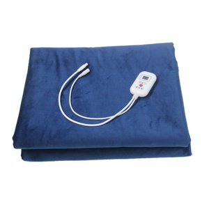 China Wholesale <b>Soft</b> Flannel Electric Blanket Rechargeable USB/Battery Powered Heated by Heating <b>Wire</b> for Winter Household Use - Product Image 1