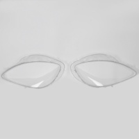Pour 2005-2013 Chevy C6 Corvette couvercle de lentille de phare remplacement transparent Anti-UV