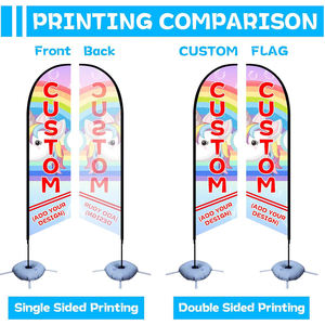 <span class=keywords><strong>2026</strong></span>年流行户外活动广告沙滩旗套装，带旗杆、PVC水袋、十字底座 - Product Image 4