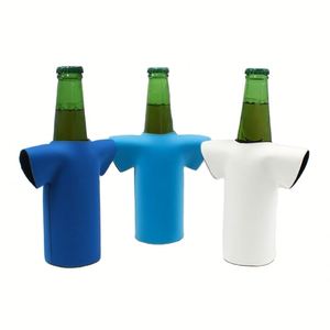 Custom Design 3mm 5mm Neoprene Beer Can Sleeve T Shirt Bottle <b>Cooler</b> <b>Drink</b> Can Stubby <b>Cooler</b> Stubby Holder - Product Image 3