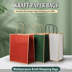 Bolsa <span class=keywords><strong>de</strong></span> Papel Kraft Personalizada para Uso en Tiendas, para Organización <span class=keywords><strong>de</strong></span> Productos en Venta Diaria, Regalos y Empaquetado en Tiendas - Product Image 2