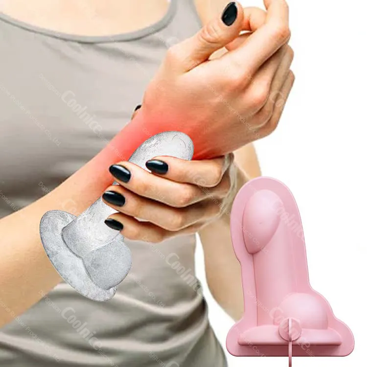2023 New Arrival Party Funny Sex Adult Men Penis Shaped Silicone Ice Mold