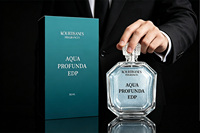 Eau de Parfum en Spray Kourtisanes Aquatic Aromatic pour Hommes - Parfum de Luxe Longue Durée pour une Clarté Mentale