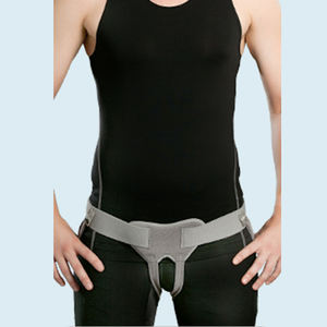 เข็มขัดพยุงไส้เลื่อนที่ขาหนีบพร้อมแผ่นซิลิโคนสำหรับรักษาไส้เลื่อนที่ขาหนีบแบบมืออาชีพ E-HB002 - Product Image 2