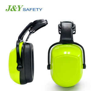 イヤーマフ再利用可能なキャップに取り付けられた帽子とハードハット用に取り付けられたイヤーマフ安全ヘルメット - Product Image 3