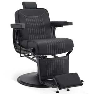 Di alta qualità più popolare tutto nero sedia da barbiere per gli uomini parrucchiere sedie idraulico sedia fabbrica all'ingrosso - Product Image 1