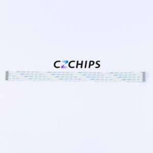 HX FFC-1.0-14P-200mm FFC Cable (Flexible Flat Cable) P=1mm Connector 14P 1mm 0.3mm Non-Inverting - Product Image 1