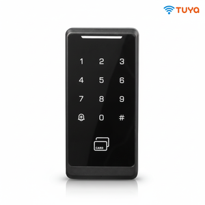 Contrôle d'accès autonome WIFI Tuya RFID EM+MF / Lecteur NFC étanche 12-24V, lecteurs de cartes de contrôle d'accès double fréquence - Product Image 1