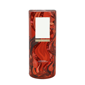 Multipurpose Luxury Food <b>Floral</b> <b>Box</b> Book Shaped Magnetic Double Door Four-Color Printed Silver Foil Rigid Cardboard Eco-friendly - Product Image 1