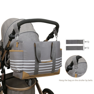 Tas popok jinjing tas bersalin untuk rumah sakit tas bayi tahan air kapasitas besar untuk ibu perjalanan - Product Image 2