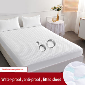 ผ้าคลุมที่นอนโรงแรมสีขาวกันน้ำติดตั้งได้ - Product Image 2