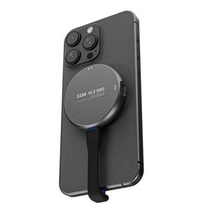 M. 2 NVMe 2230 Manyetik Disk Kutusu 2TB Kapasiteli Tip-C 100W PD Şarjlı Alüminyum Harici SSD Kılıfı iPhone Android/iPad/Mac için - Product Image 1