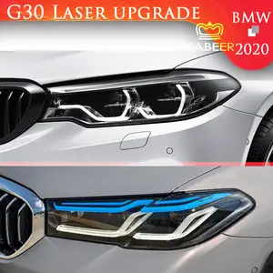 Kabeer G30 phare pour BMW série 5 2018-2022 G38 G30 phare LED mise à niveau de voiture M5 style laser phare