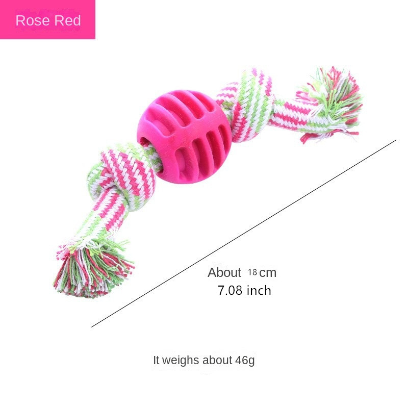 Pink knotted ball